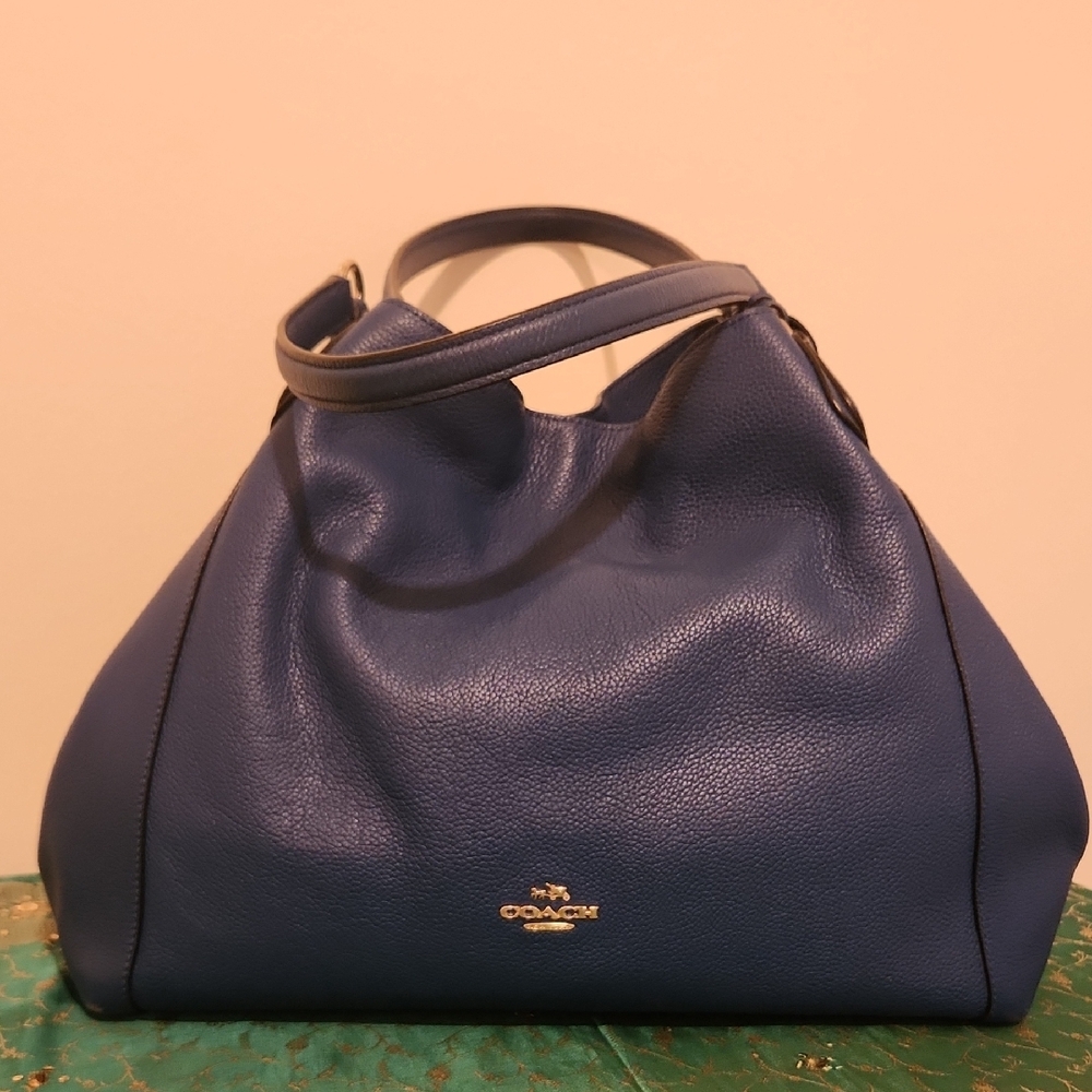 Coach Blue Leather Women's Bag